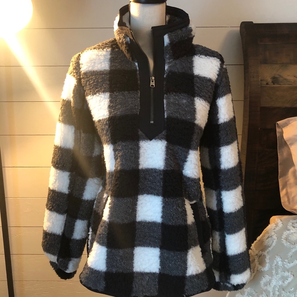 NWT Abercrombie & Fitch Sherpa Pullover